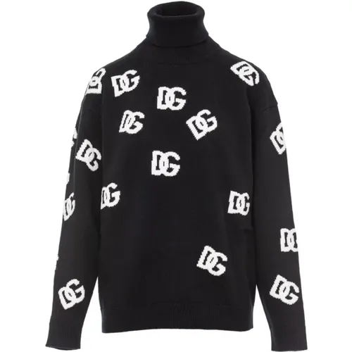 Stylish Sweater Fxi25Tjbvx8S9000 , female, Sizes: 2XS, S - Dolce & Gabbana - Modalova