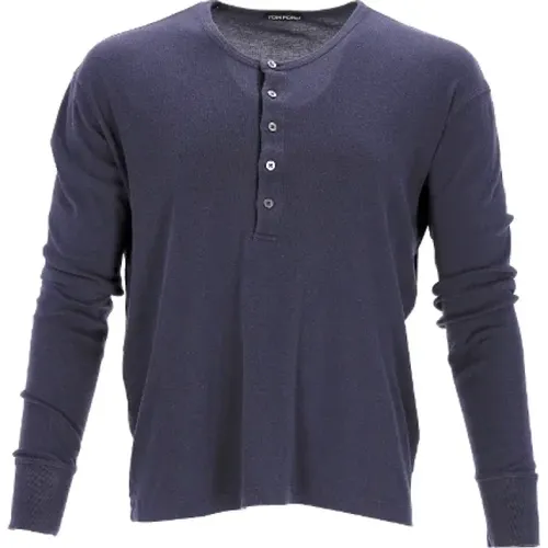 Pre-owned Cotton tops , male, Sizes: S - Tom Ford Pre-owned - Modalova