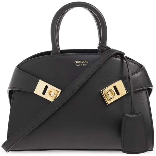 ‘Hug Mini’ Schultertasche - Salvatore Ferragamo - Modalova