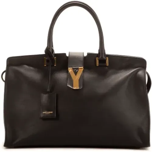 Pre-owned Leather handbags , female, Sizes: ONE SIZE - Yves Saint Laurent Vintage - Modalova