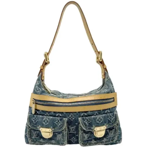 Pre-owned Denim louis-vuitton-bags , female, Sizes: ONE SIZE - Louis Vuitton Vintage - Modalova