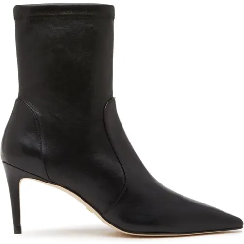 Stretch Bootie Absatz Moderner Schnitt , Damen, Größe: 40 1/2 EU - Stuart Weitzman - Modalova