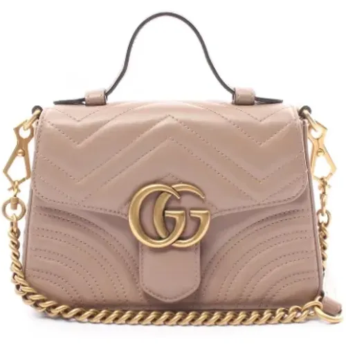 Pre-owned Leather shoulder-bags , female, Sizes: ONE SIZE - Gucci Vintage - Modalova