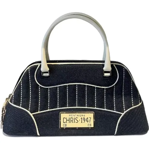 Pre-owned Denim dior-bags , female, Sizes: ONE SIZE - Dior Vintage - Modalova