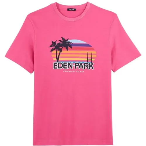 Tee-Shirt French Flair , Herren, Größe: L - Eden Park - Modalova