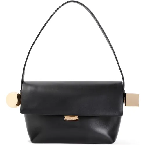 Schwarze Handtasche Damen Taschen Aw24 - Jacquemus - Modalova