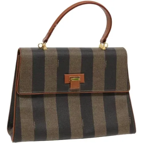 Pre-owned Coated canvas handbags , female, Sizes: ONE SIZE - Fendi Vintage - Modalova