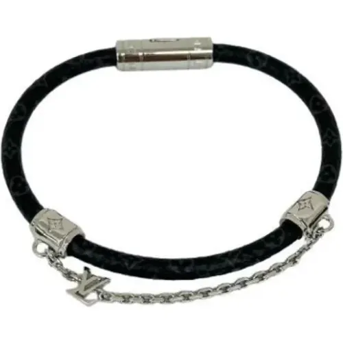 Pre-owned Canvas bracelets , male, Sizes: ONE SIZE - Louis Vuitton Vintage - Modalova