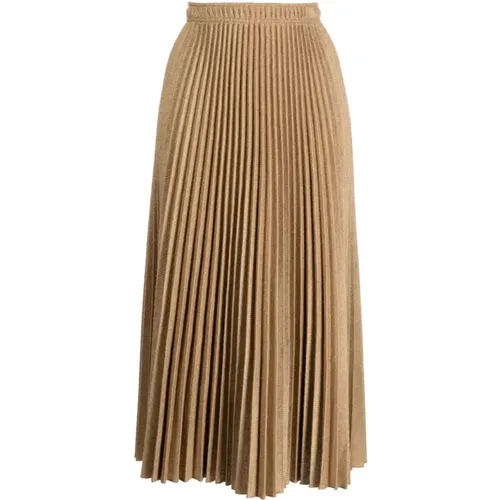 Pleated Skirt , female, Sizes: XS - Ermanno Scervino - Modalova