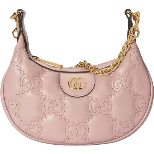 Matelassé Crossbody Tasche mit GG Logo - Gucci - Modalova