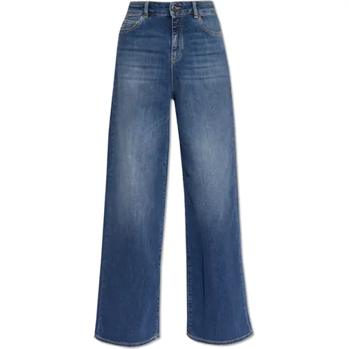 Straight leg jeans , Damen, Größe: W25 - Emporio Armani - Modalova
