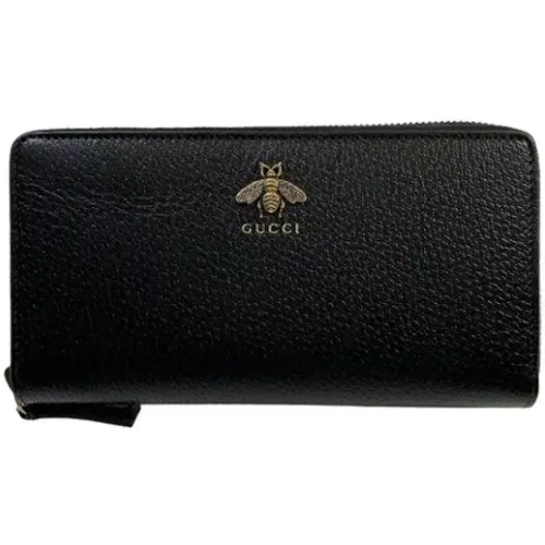 Pre-owned Leather wallets , female, Sizes: ONE SIZE - Gucci Vintage - Modalova