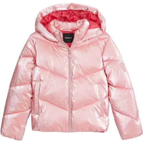 Rosa Candy Steppjacke Desigual - Desigual - Modalova