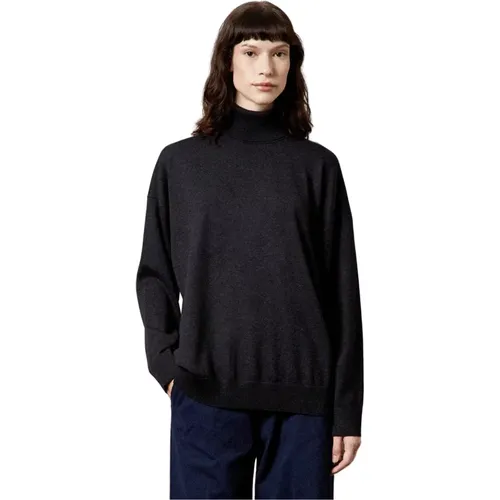 Kiki Locker geschnittener Rollkragenpullover , Damen, Größe: S - Massimo Alba - Modalova