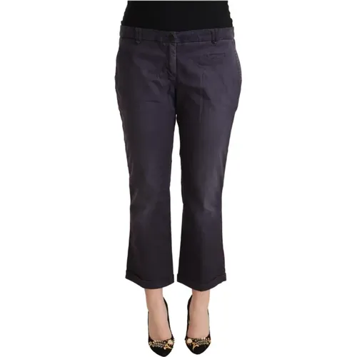 Low Waist Cropped Pants , female, Sizes: L - Jucca - Modalova