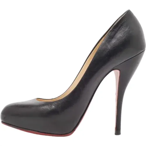 Pre-owned Leather heels , female, Sizes: 4 UK - Christian Louboutin Pre-owned - Modalova