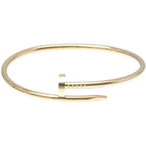 Pre-owned Gold bracelets , female, Sizes: ONE SIZE - Cartier Vintage - Modalova