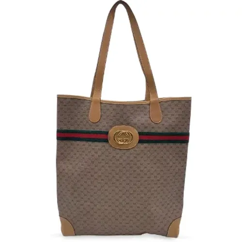 Pre-owned Leather totes , female, Sizes: ONE SIZE - Gucci Vintage - Modalova