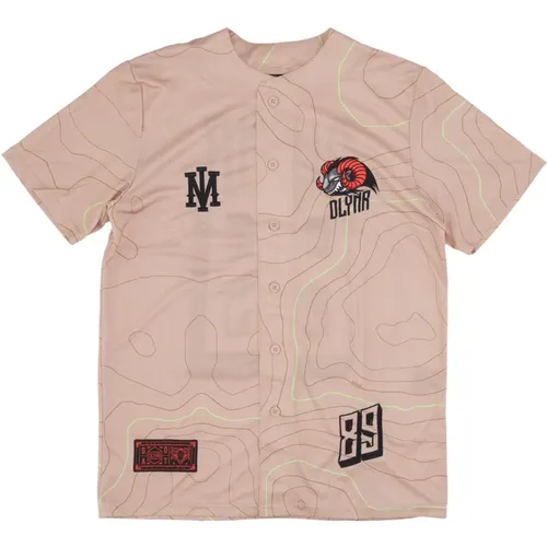 Goat Dune Baseball Shirt , Herren, Größe: XL - Dolly Noire - Modalova