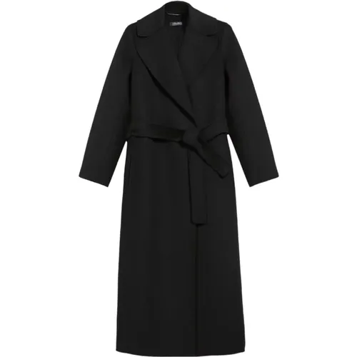 Wool Double Coat , female, Sizes: M, S - Max Mara Studio - Modalova