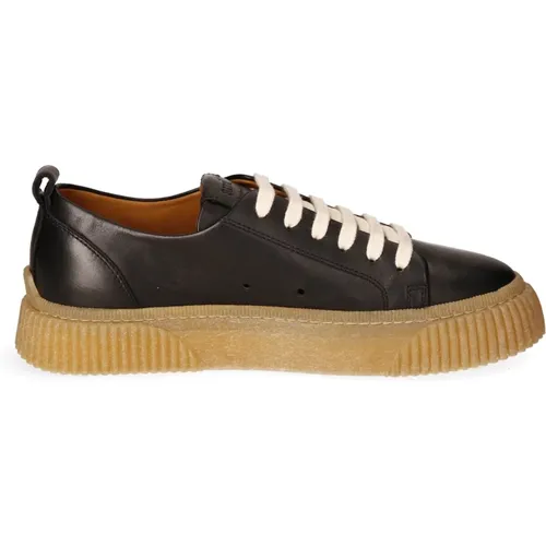 Leather Low Top Sneaker , male, Sizes: 6 UK, 11 UK, 8 UK, 7 UK - Ami Paris - Modalova