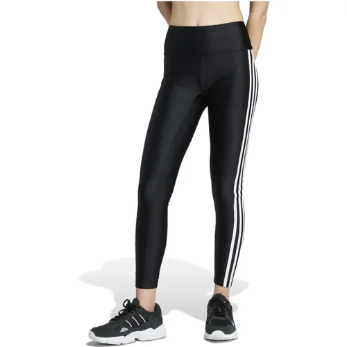 Gestreifte Leggings für Damen , Damen, Größe: XS - adidas Originals - Modalova