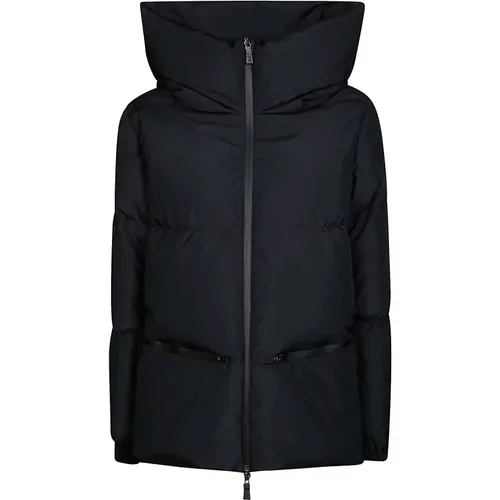 Windproof Hooded Jacket , female, Sizes: M, S - Herno - Modalova