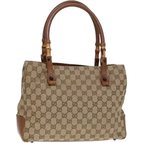 Pre-owned Canvas handbags , female, Sizes: ONE SIZE - Gucci Vintage - Modalova