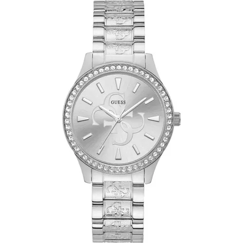 Elegant Stainless Steel Bracelet Watch , female, Sizes: ONE SIZE - Guess - Modalova