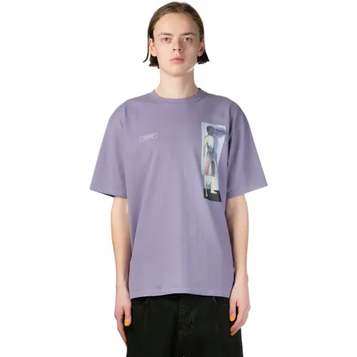 Grafikdruck Baumwoll T-Shirt , Herren, Größe: 2XL - Undercover - Modalova