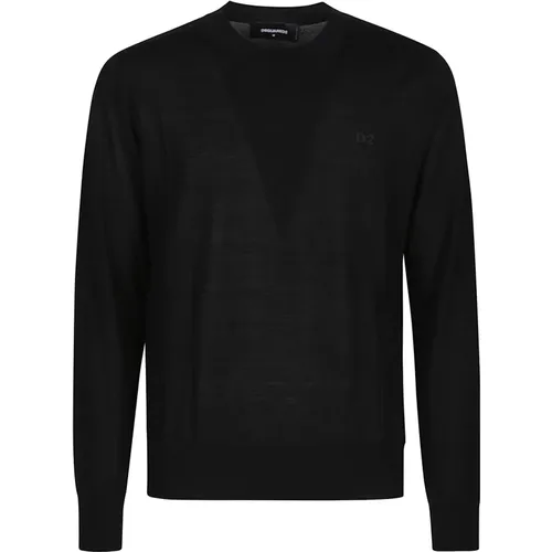 Stylischer Strickpullover für Männer - Dsquared2 - Modalova