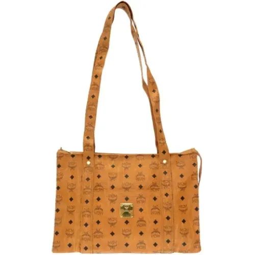 Pre-owned Canvas totes , female, Sizes: ONE SIZE - MCM Pre-owned - Modalova