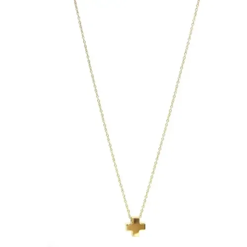 Pre-owned Gold necklaces , female, Sizes: ONE SIZE - Tiffany & Co. Pre-owned - Modalova