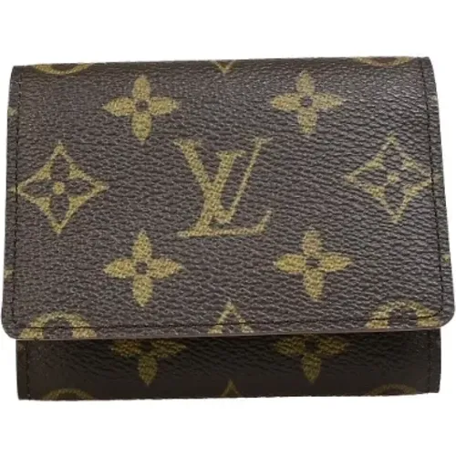 Pre-owned Canvas wallets , female, Sizes: ONE SIZE - Louis Vuitton Vintage - Modalova