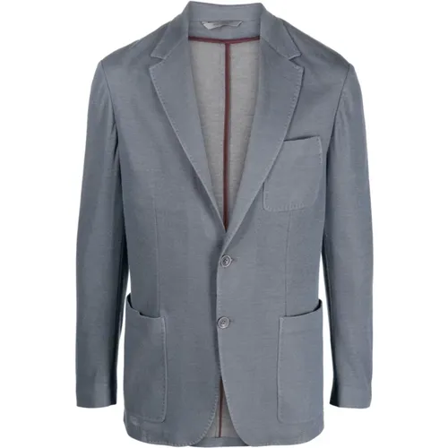 Cotton jacket , male, Sizes: 3XL - Canali - Modalova