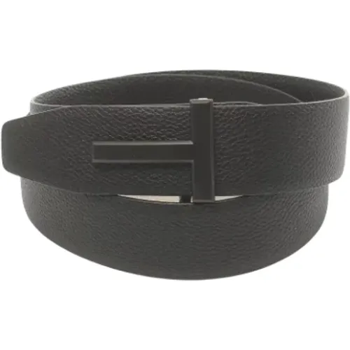 Pre-owned Leather belts , male, Sizes: ONE SIZE - Tom Ford Pre-owned - Modalova