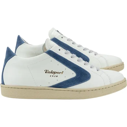 Men`s Shoes Laced Blue Aw22 , male, Sizes: 8 UK, 9 UK, 11 UK - Valsport 1920 - Modalova