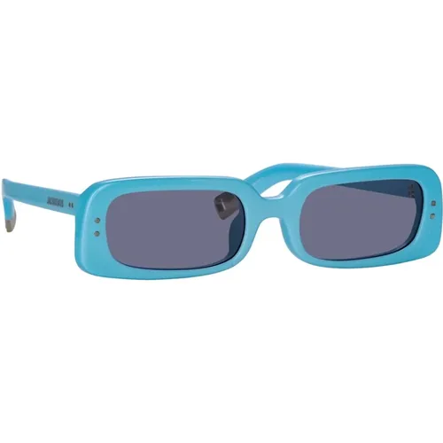 Stylish Sunglasses Azzuro Model , unisex, Sizes: 53 MM - Jacquemus - Modalova