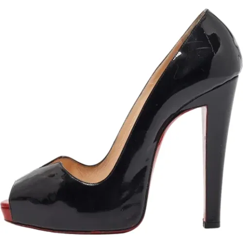 Pre-owned Leather heels , female, Sizes: 6 UK - Christian Louboutin Pre-owned - Modalova