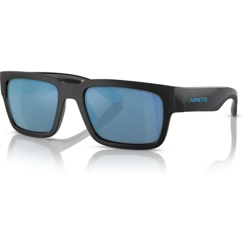 Sunglasses,Blau Grün Sonnenbrille,Schwarze/Dunkelgraue Sonnenbrille - Arnette - Modalova