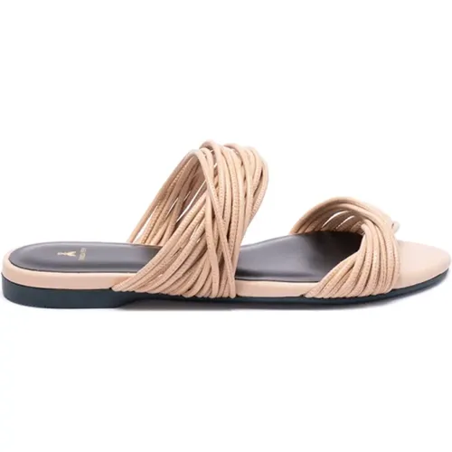 Flat Sandals , female, Sizes: 4 UK, 7 UK, 5 UK, 6 UK, 3 UK - PATRIZIA PEPE - Modalova