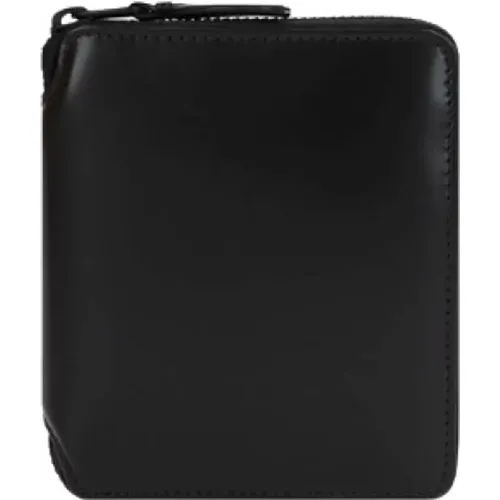 Leather Zip-Around Wallet , male, Sizes: ONE SIZE - Comme des Garçons - Modalova