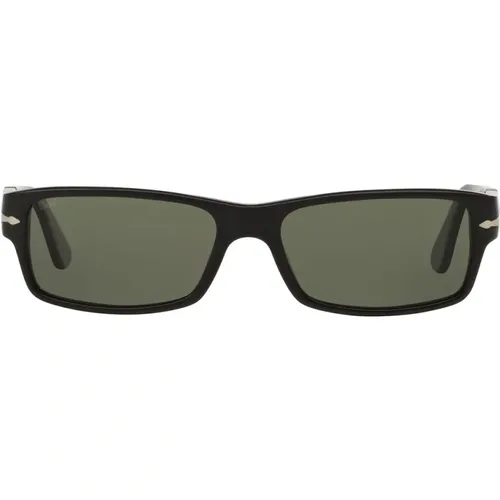 Klassische Rechteckige Sonnenbrille mit Polarisierten Gläsern , unisex, Größe: 57 MM - Persol - Modalova