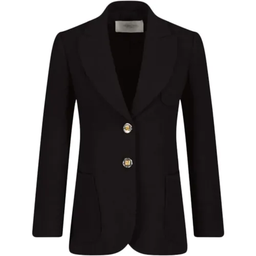 Silk Button Jewel Blazer , female, Sizes: S, M - Giambattista Valli - Modalova