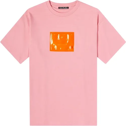 Bubblegum Logo T-Shirt - Acne Studios - Modalova