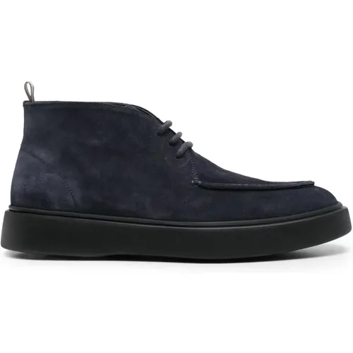 Suede Boots with Rubber Sole , male, Sizes: 11 UK - Officine Creative - Modalova