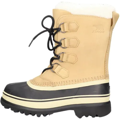 Wasserdichte Kamel Ankle Boots Caribou Stil , Damen, Größe: 37 1/2 EU - Sorel - Modalova