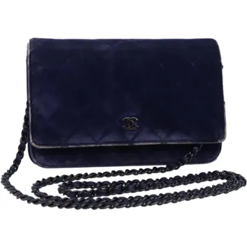 Pre-owned Cotton chanel-bags , female, Sizes: ONE SIZE - Chanel Vintage - Modalova