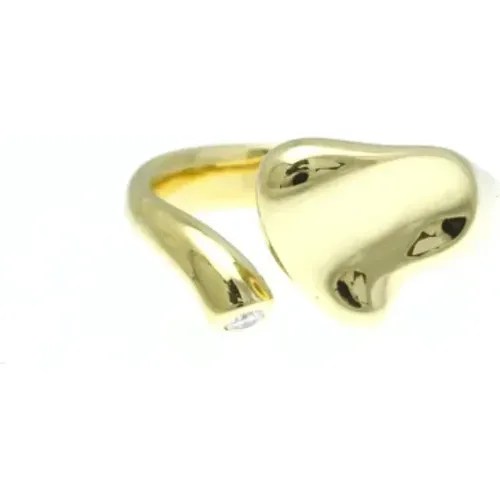 Pre-owned Gold rings , female, Sizes: ONE SIZE - Tiffany & Co. Pre-owned - Modalova