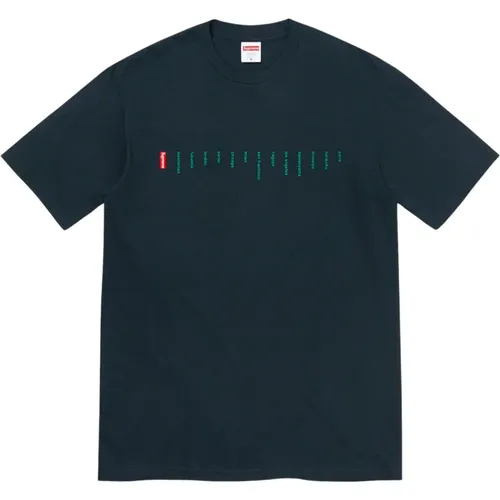 Exklusive Navy Location Tee , Herren, Größe: 2XL - Supreme - Modalova